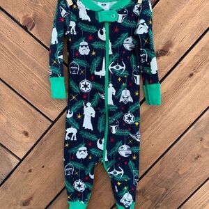 Hanna Andersson Disney Star Wars Christmas Pajamas - 6-12 months